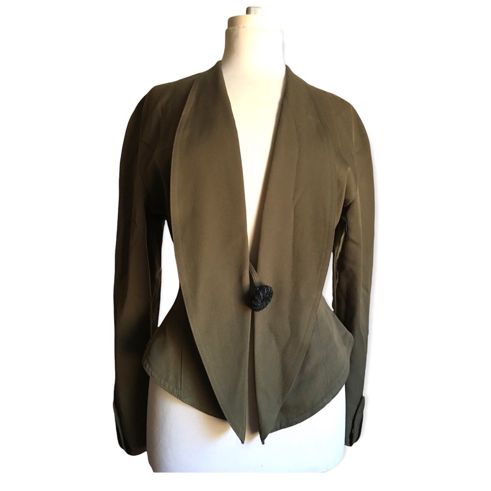 Vintage Green Mod Jacket